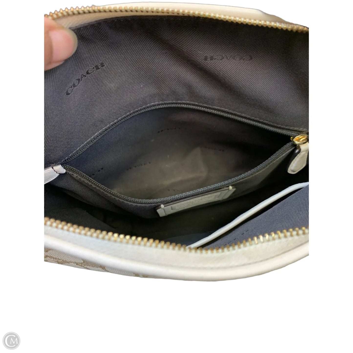 Handbag Designer By Coach, Size: Large