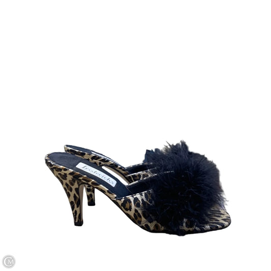 Shoes Heels Kitten By Clothes Mentor In Animal Print, Size: 7
