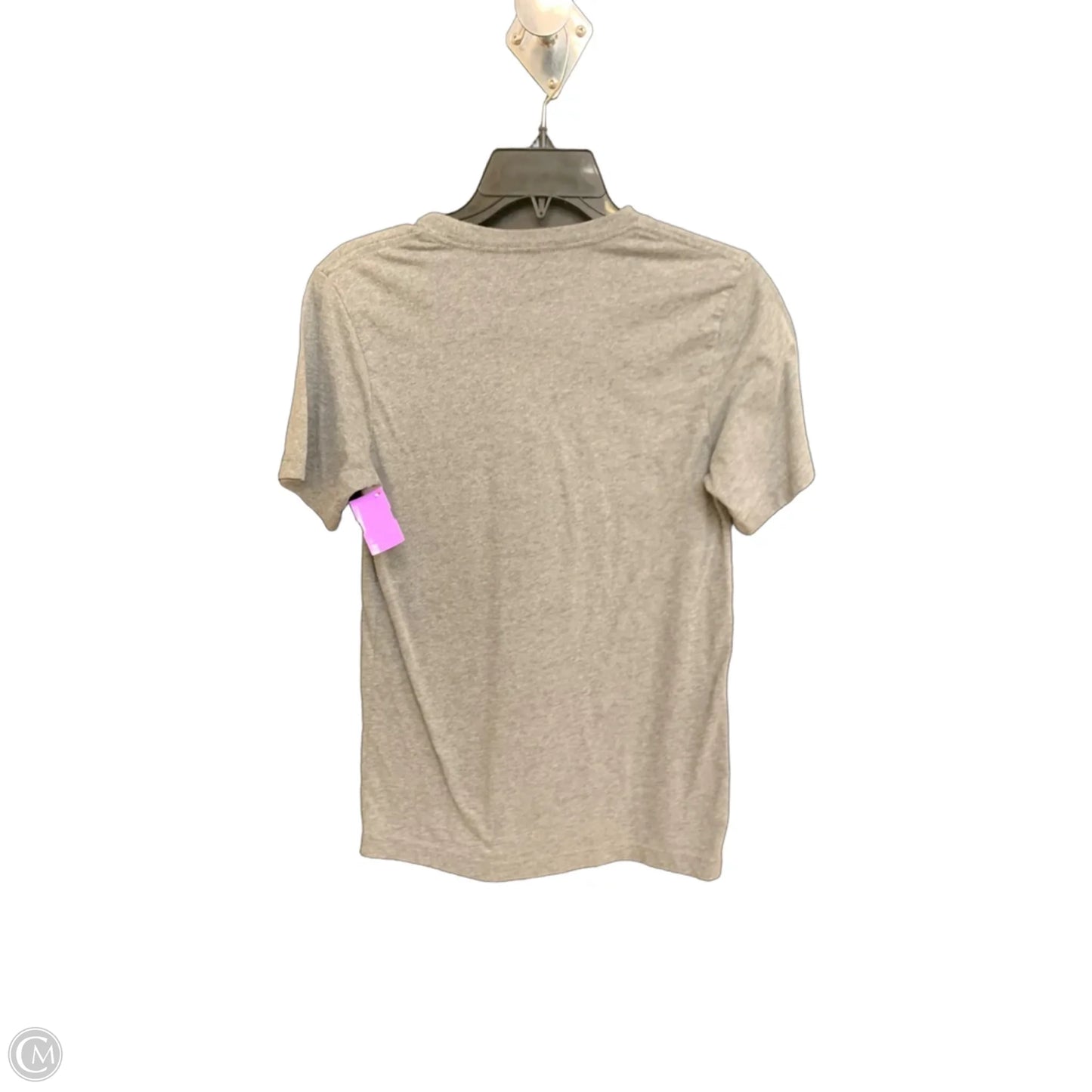 Top Short Sleeve By Clothes Mentor In Grey, Size: S