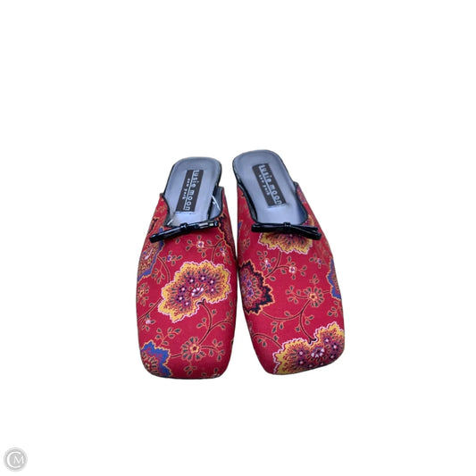 Shoes Flats By Clothes Mentor In Red, Size: 10