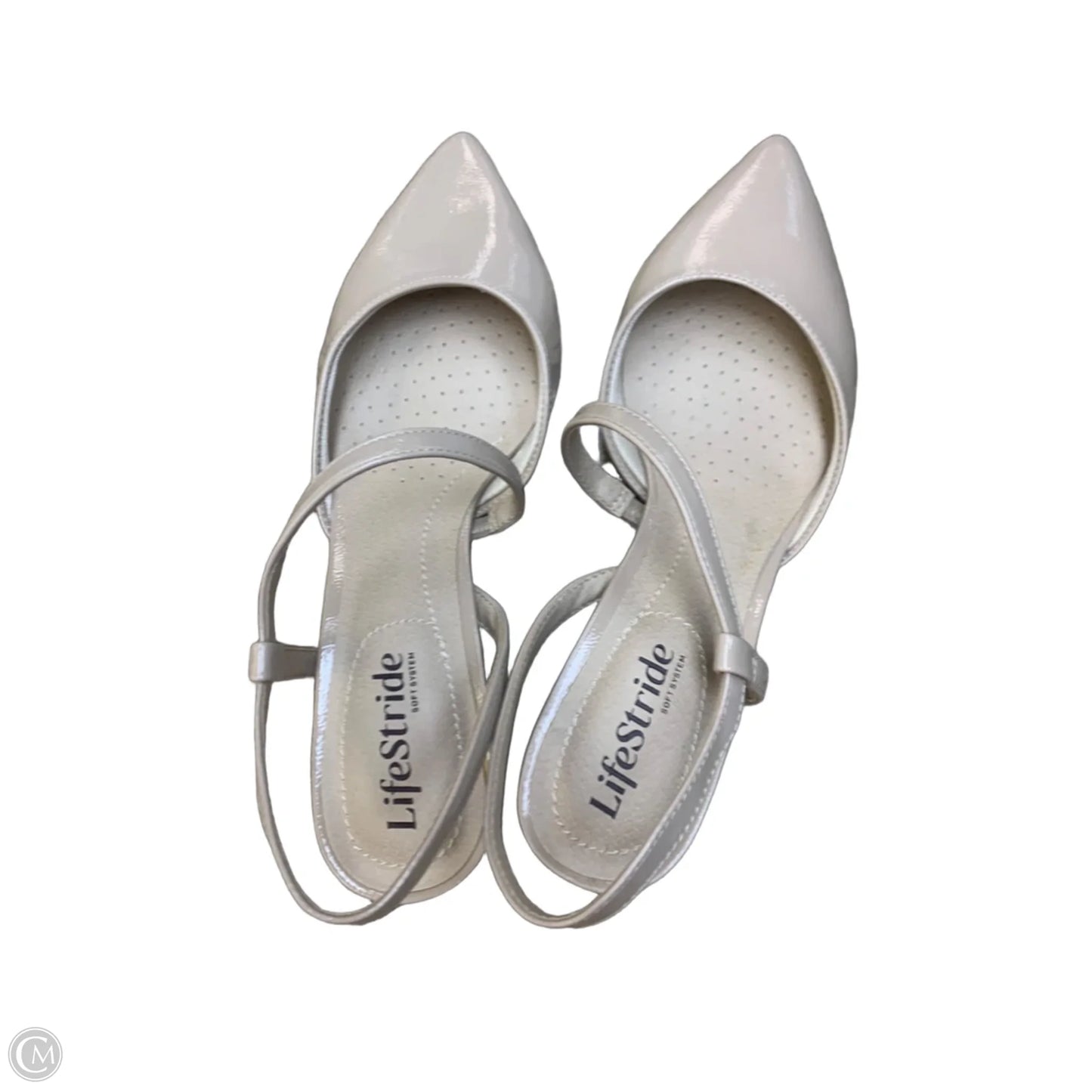 Shoes Heels Kitten By Life Stride In Beige, Size: 7