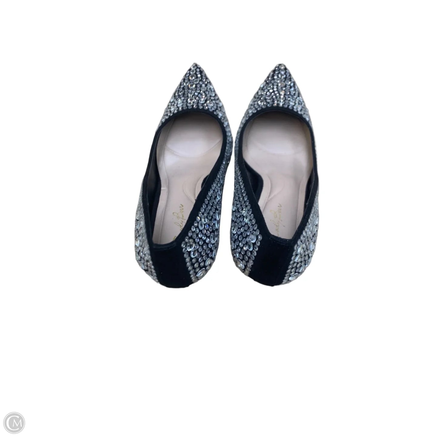 Shoes Heels Stiletto By Clothes Mentor In Black & Silver, Size: 8.5