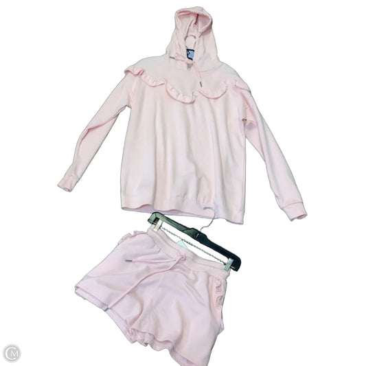 Athletic Jacket By Wonderly In Pink, Size: M