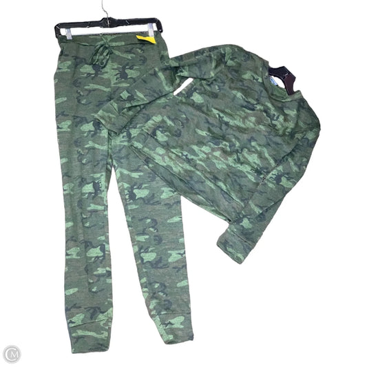 Pants Set 2pc By Clothes Mentor In Camouflage Print, Size: 12