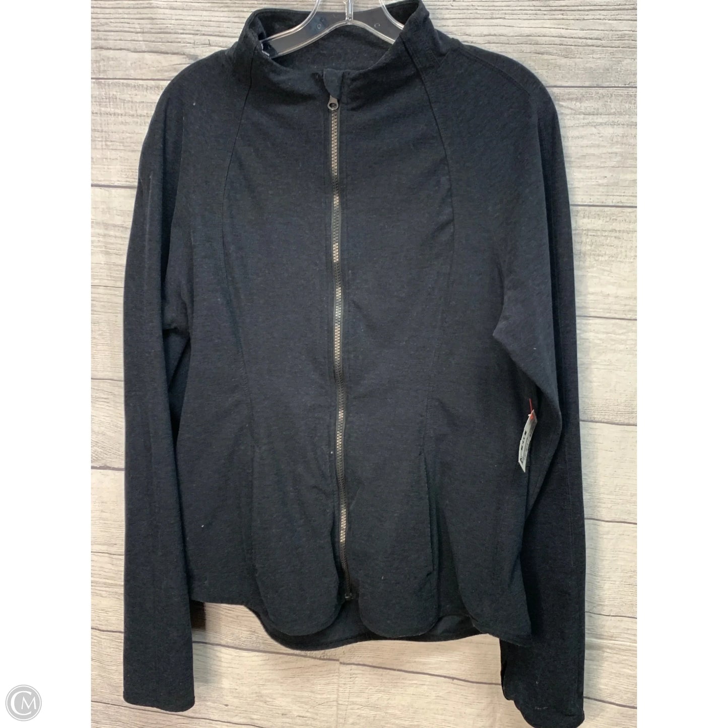 Athletic Jacket By Yogalicious In Black, Size: Xxl