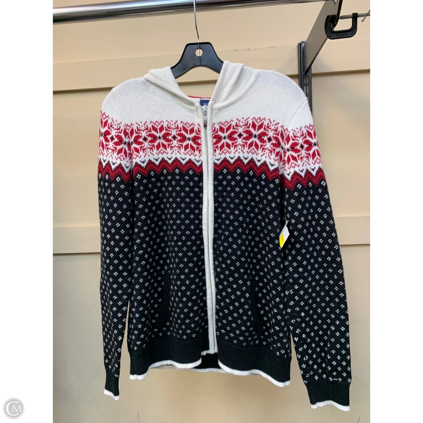 Sweater By Izod In White, Size: M