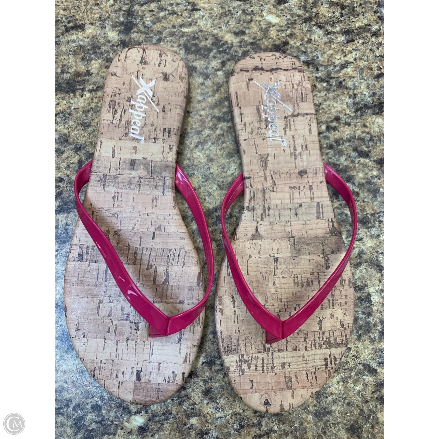 Shoes Flats By Clothes Mentor In Pink, Size: 7