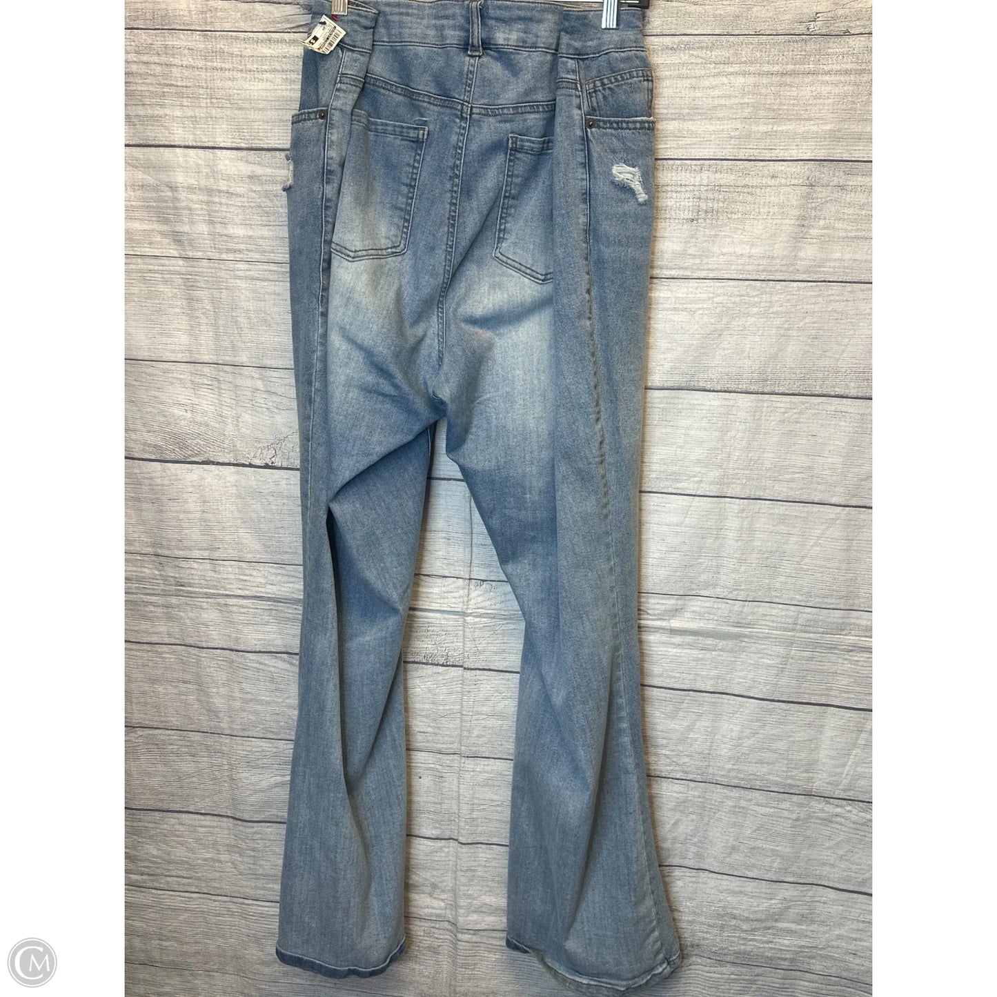 Jeans Wide Leg By Ashley Stewart In Blue Denim, Size: 20