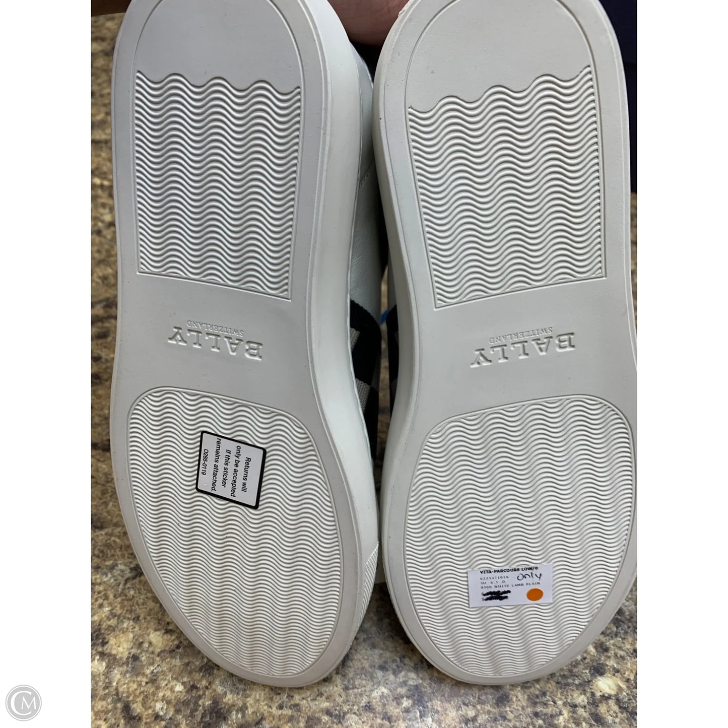 Shoes Sneakers By Bally In White, Size: 10.5