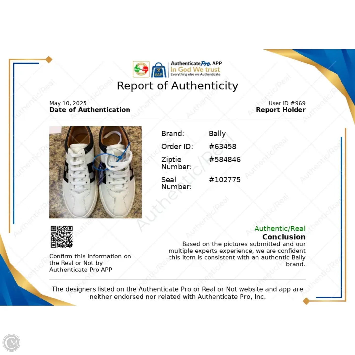 Shoes Sneakers By Bally In White, Size: 10.5