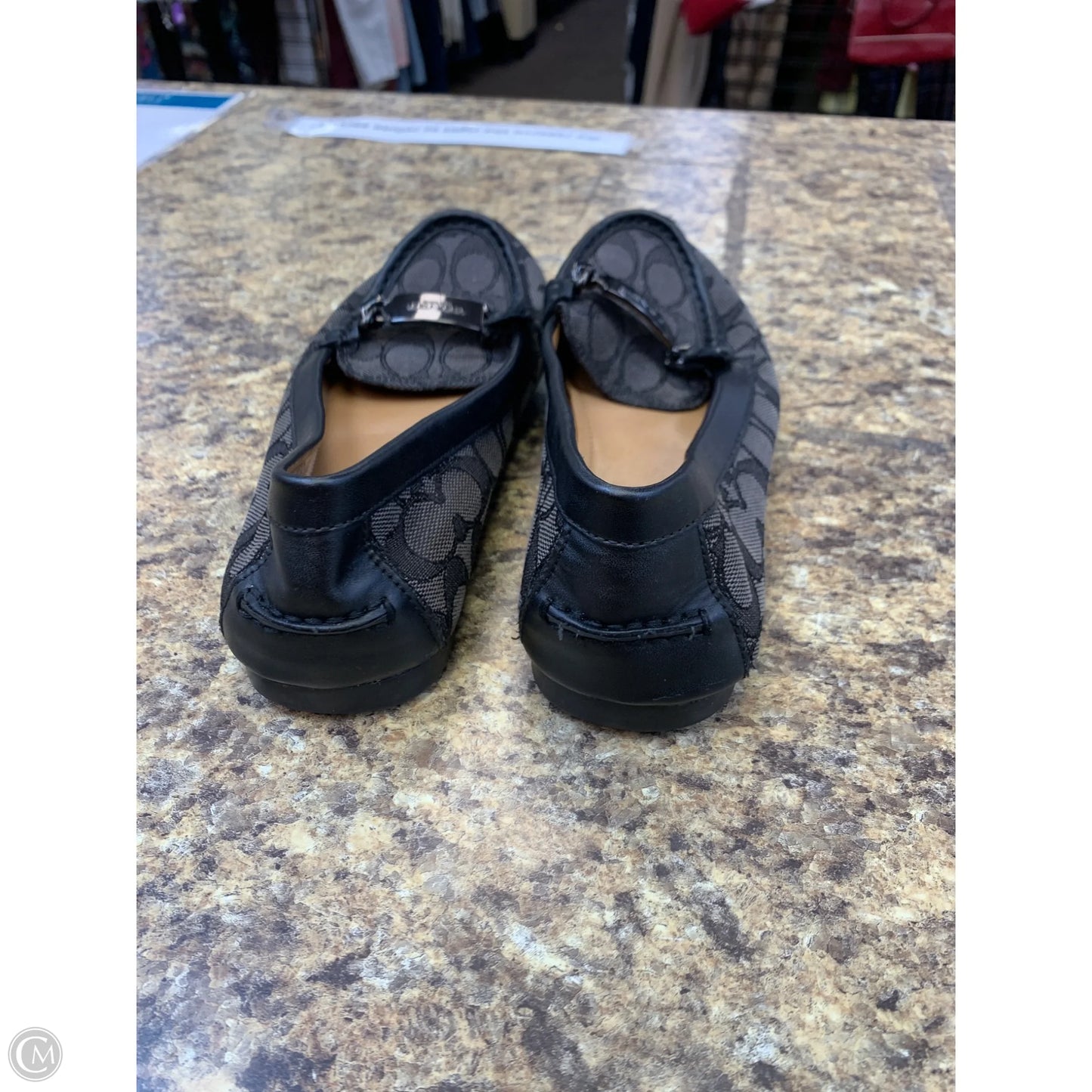 Shoes Designer By Coach In Grey, Size: 6