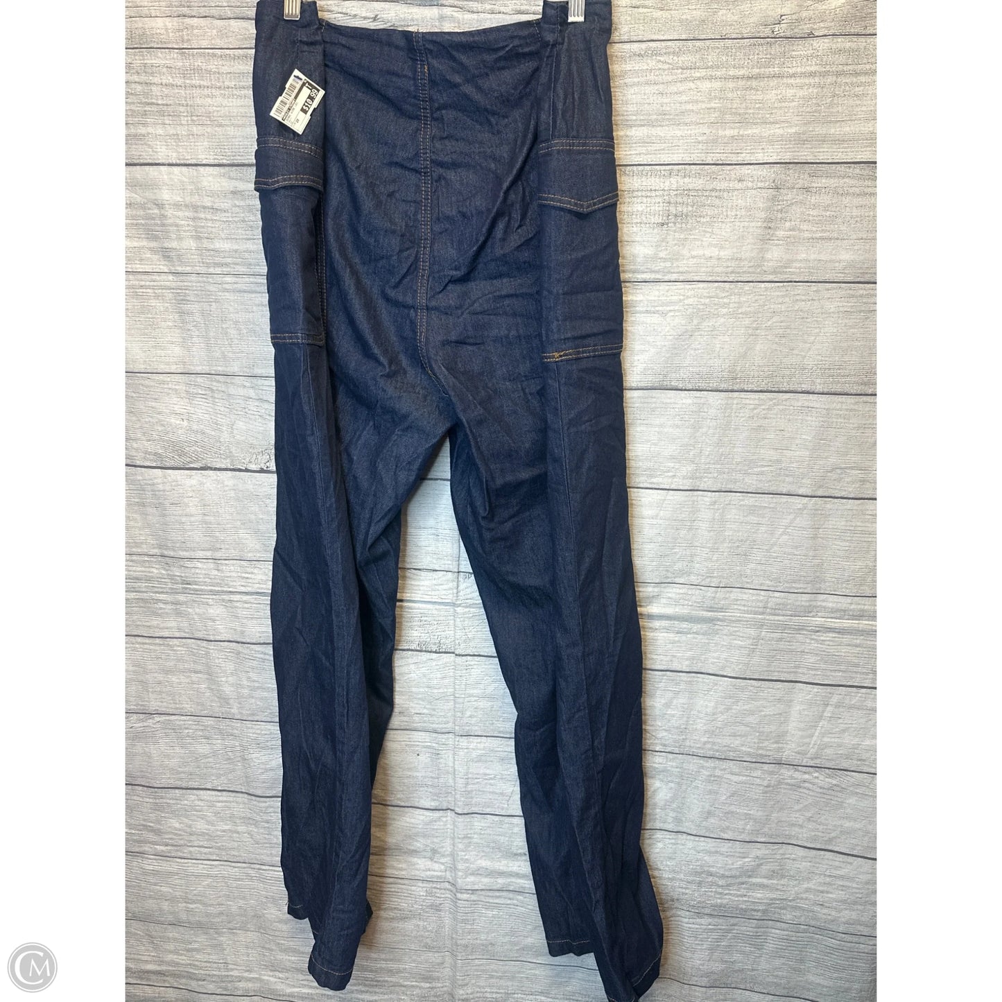 Jeans Wide Leg By Ashley Stewart In Navy, Size: 20