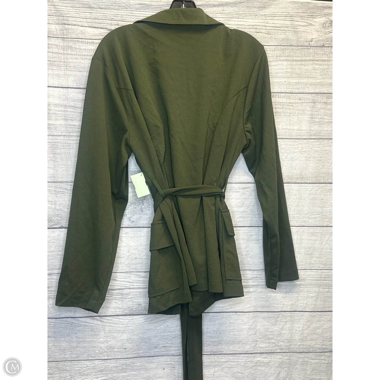 Blazer By Ashley Stewart In Green, Size: 22