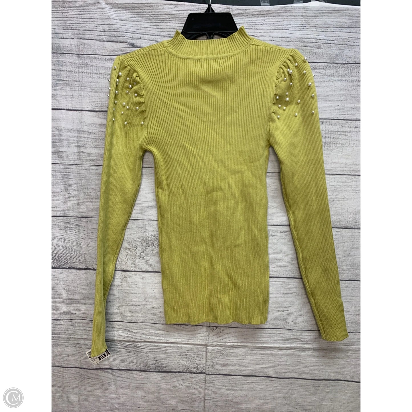 Top Long Sleeve By Clothes Mentor In Green, Size: S