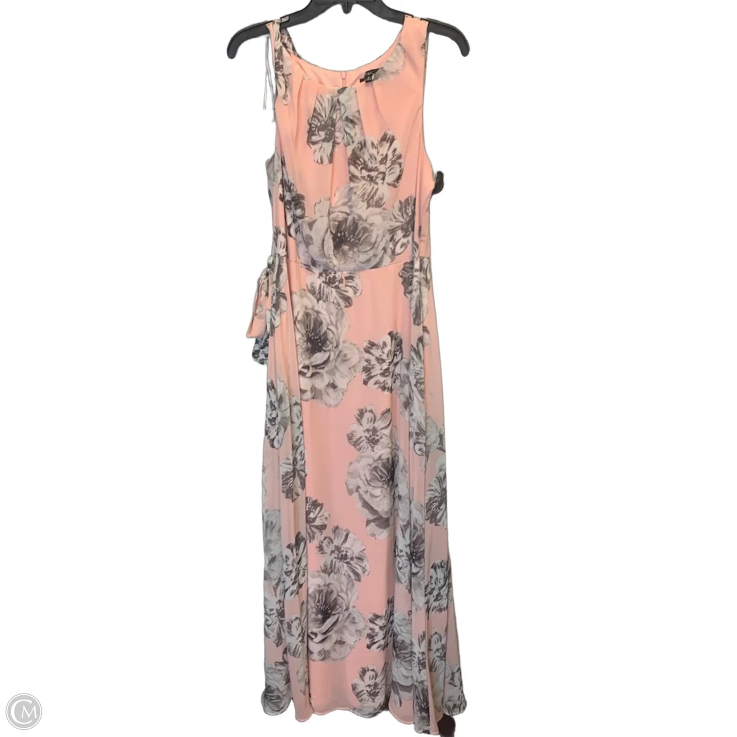 Dress Casual Maxi By R And K Originals In Floral Print, Size: 10