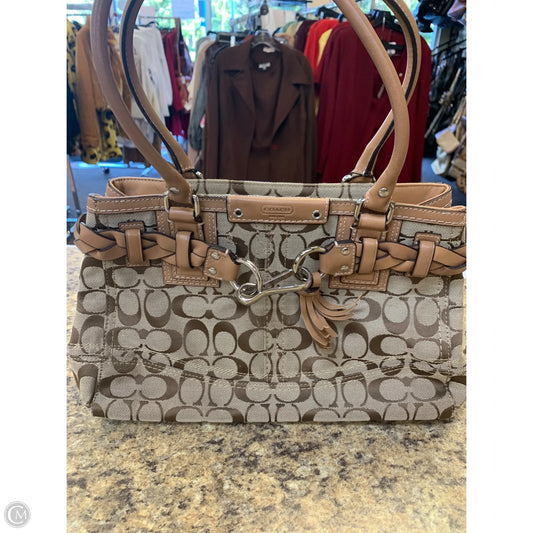 Handbag Designer By Coach, Size: Medium