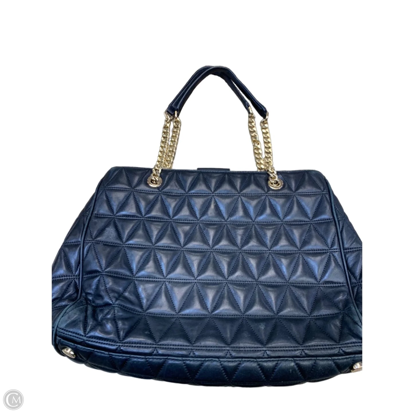 Handbag Leather By Michael By Michael Kors, Size: Large