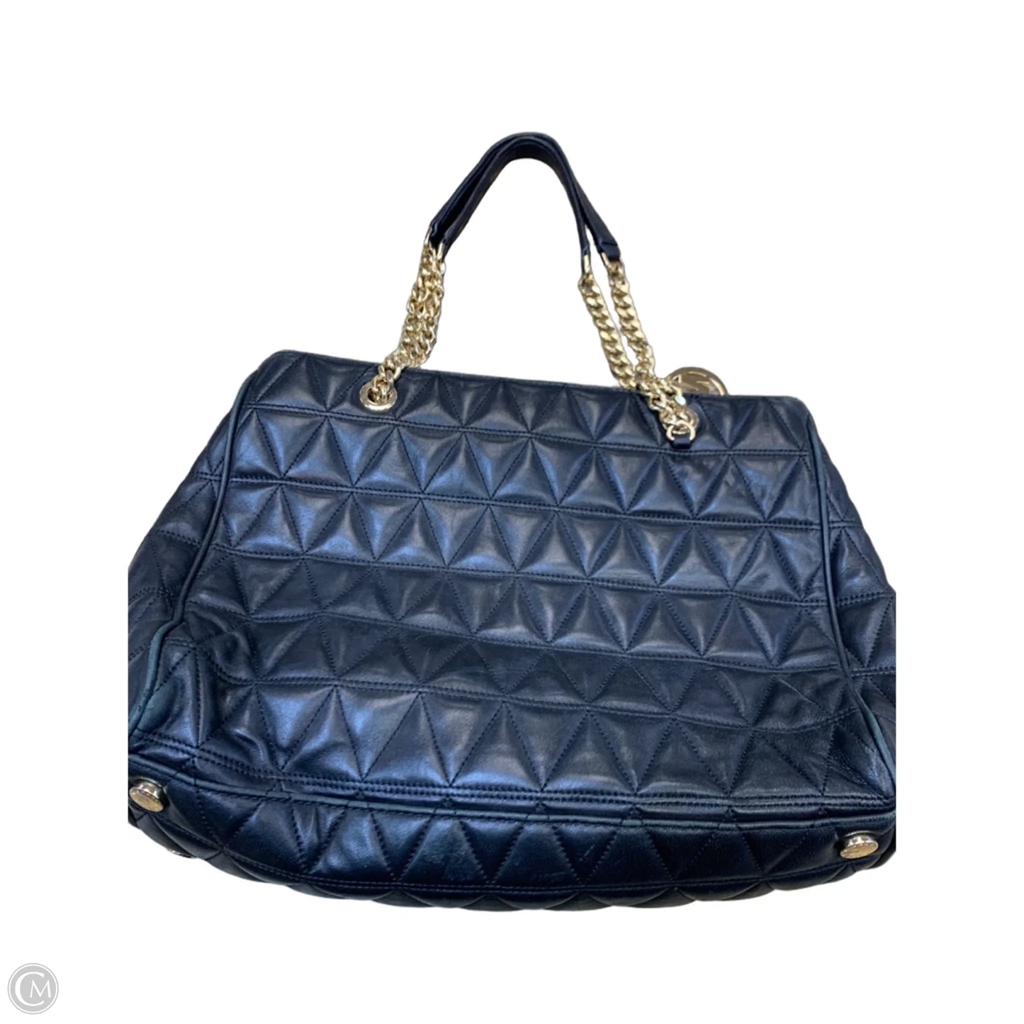 Handbag Leather By Michael By Michael Kors, Size: Large
