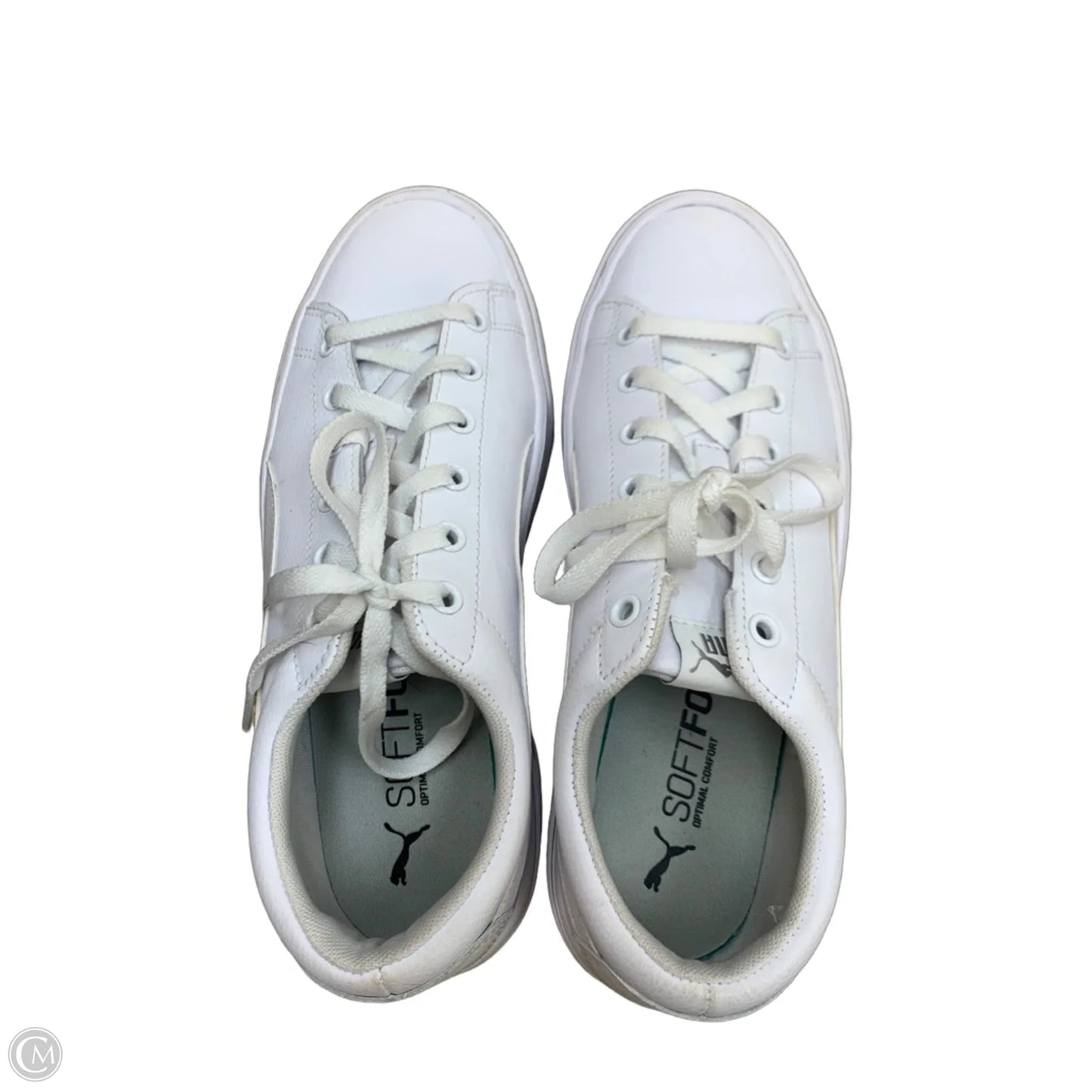 Shoes Athletic By Puma In White, Size: 9.5