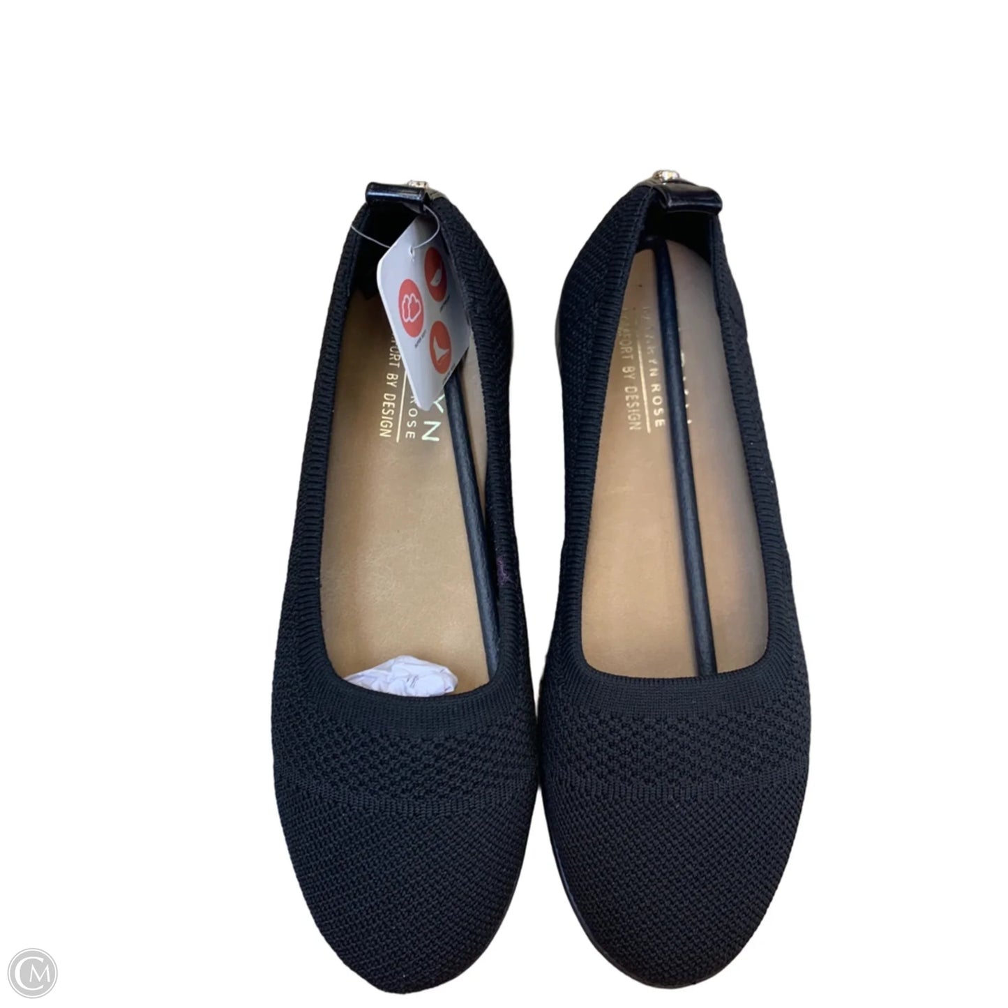 Shoes Flats By Taryn Rose Shoes In Black, Size: 7.5