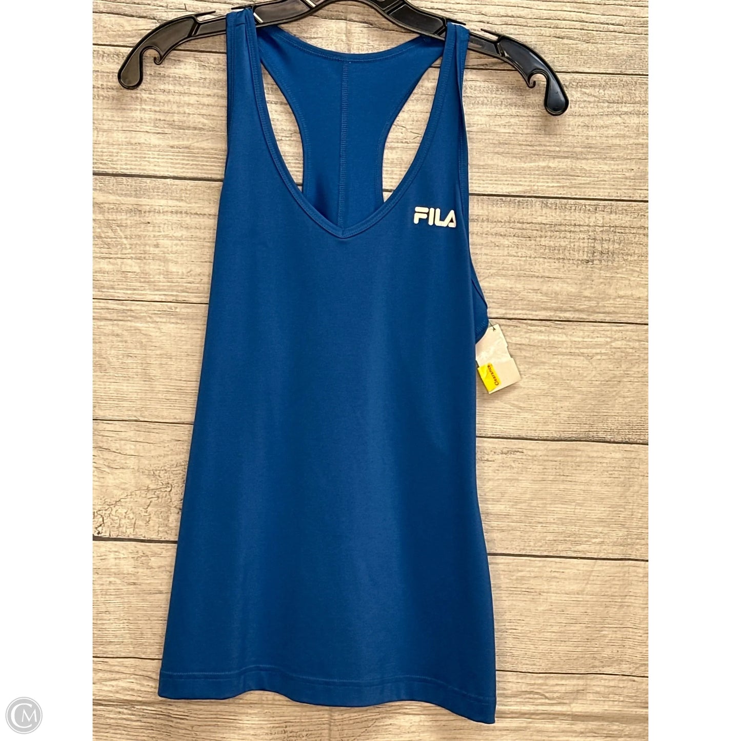 Athletic Tank Top By Fila In Blue, Size: S
