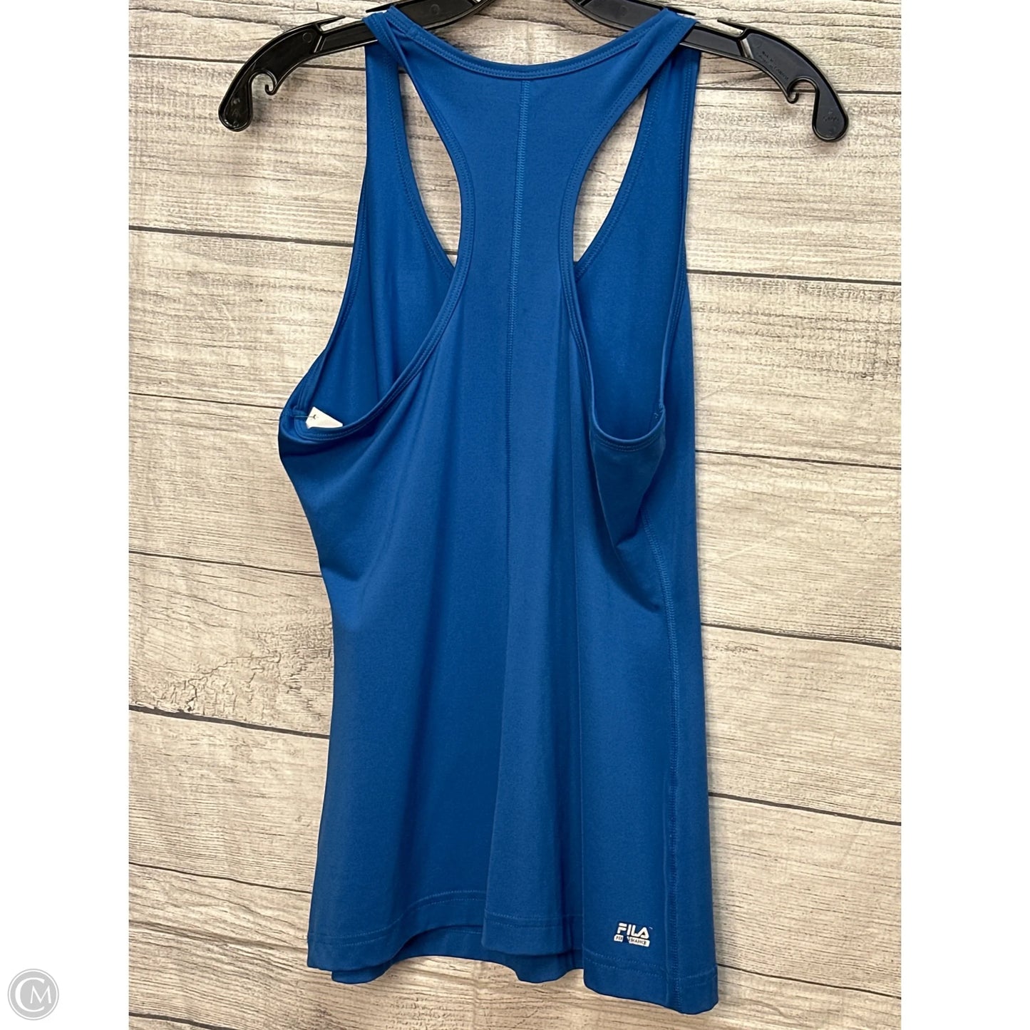 Athletic Tank Top By Fila In Blue, Size: S
