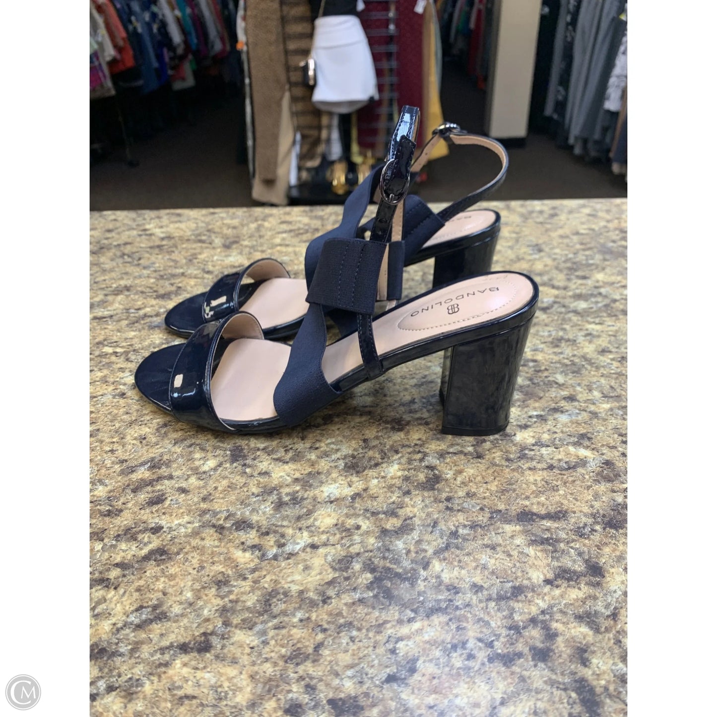 Shoes Heels Block By Bandolino In Navy, Size: 8