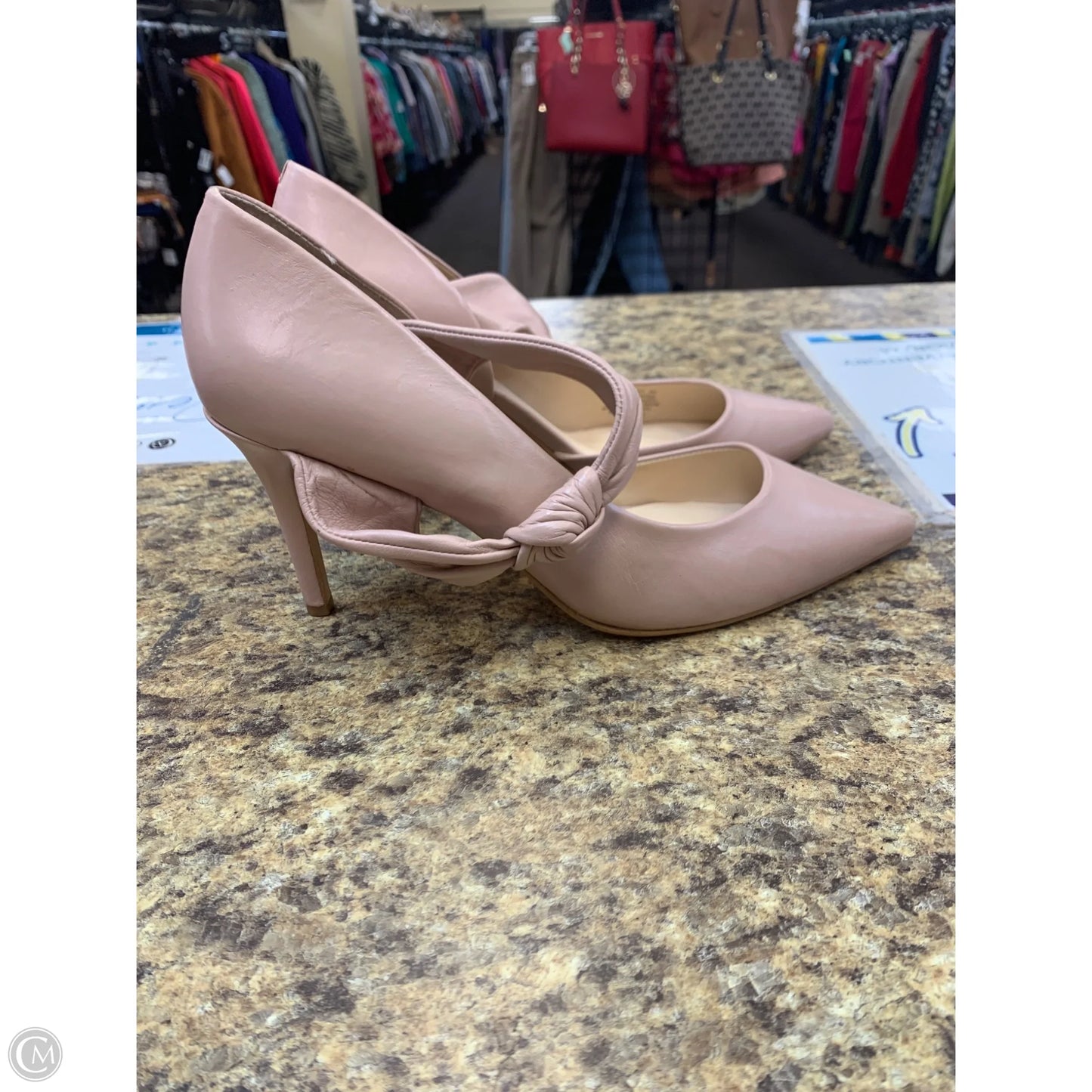 Shoes Heels Stiletto By Nine West In Pink, Size: 9