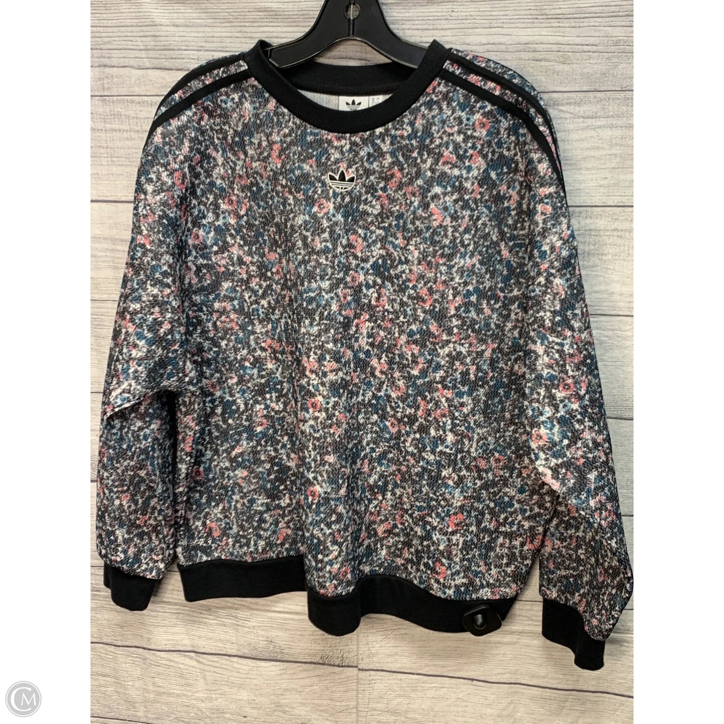 Sweater By Adidas In Multi-colored, Size: L