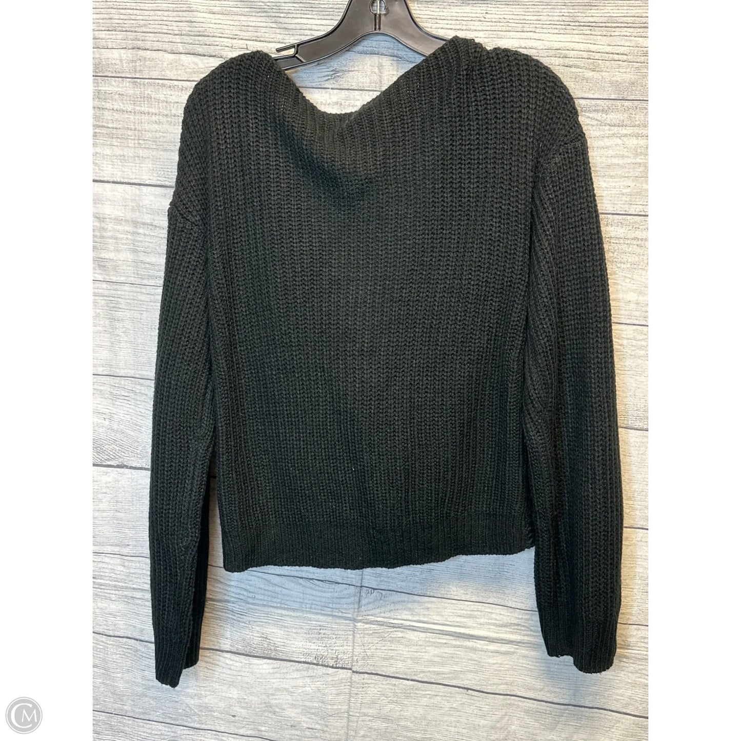 Sweater By Clothes Mentor In Black, Size: 12
