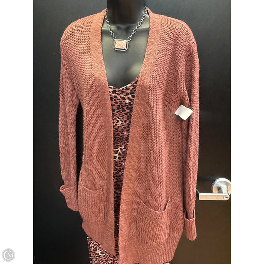 Cardigan By Haute Monde In Pink, Size: S