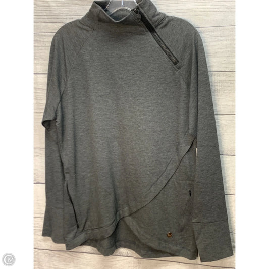 Athletic Jacket By Jones New York In Grey, Size: M