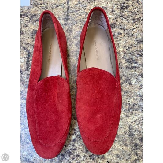 Shoes Flats By Clothes Mentor In Red, Size: 9.5