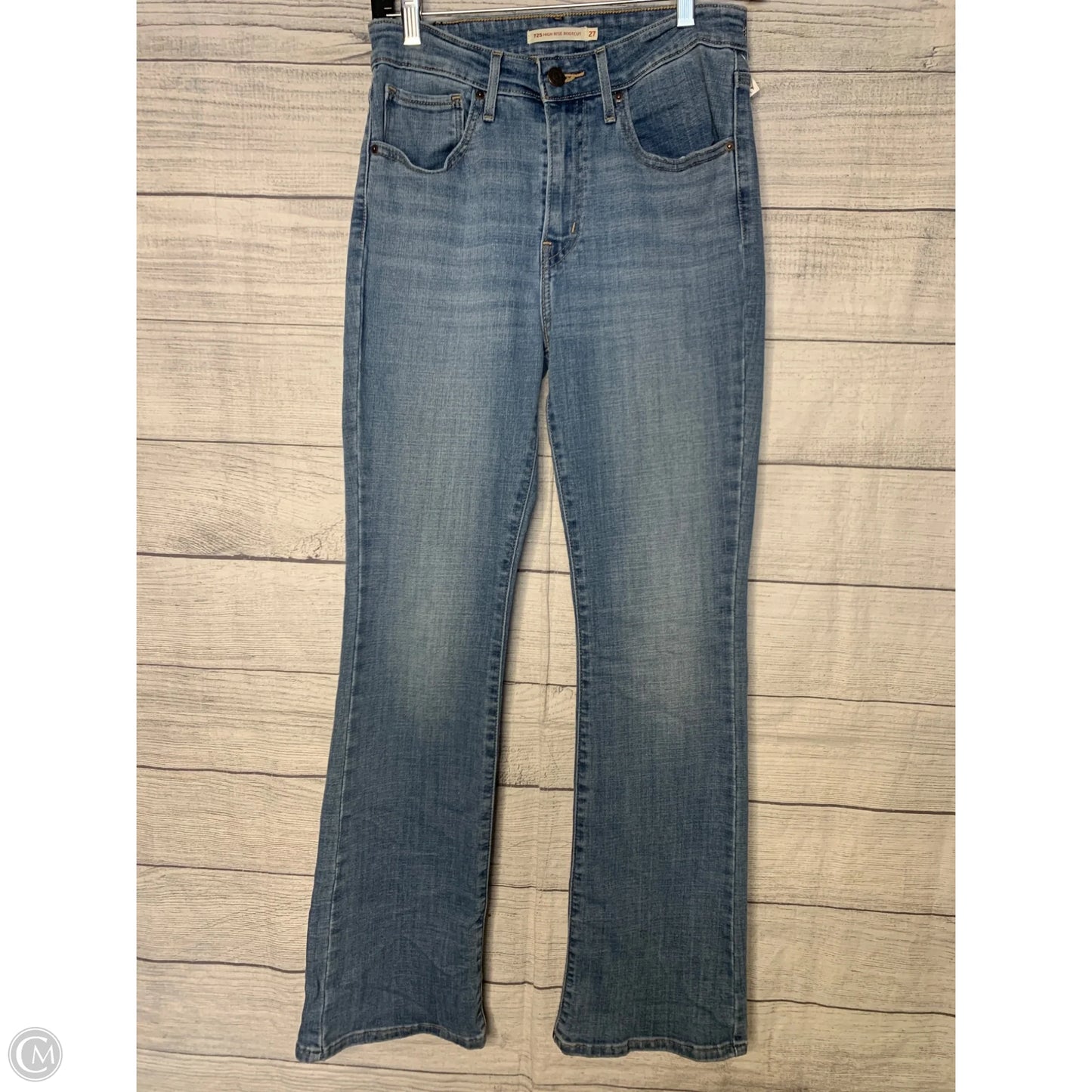 Jeans Boot Cut By Clothes Mentor In Blue Denim, Size: 4