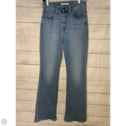 Jeans Boot Cut By Clothes Mentor In Blue Denim, Size: 4