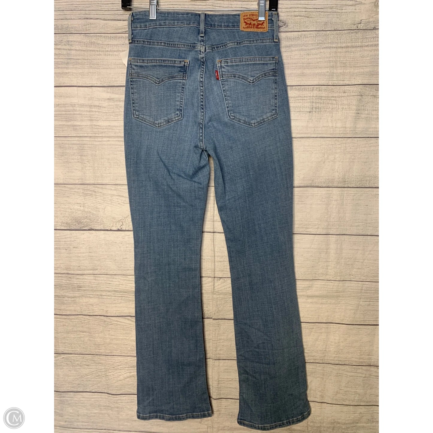 Jeans Boot Cut By Clothes Mentor In Blue Denim, Size: 4