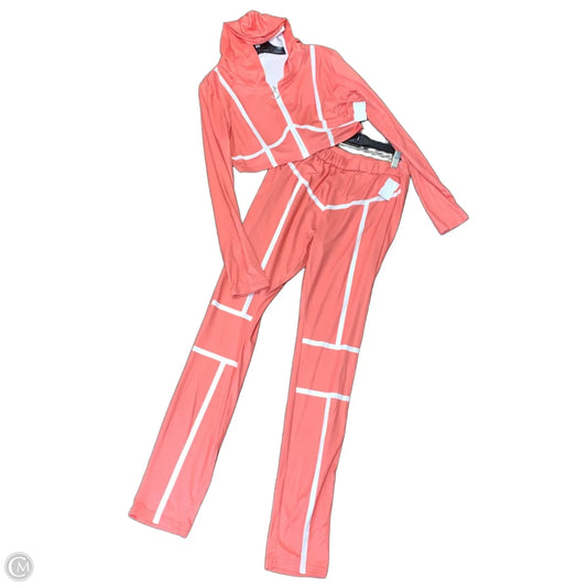 Athletic Pants 2pc By Cmf In Coral, Size: Xl