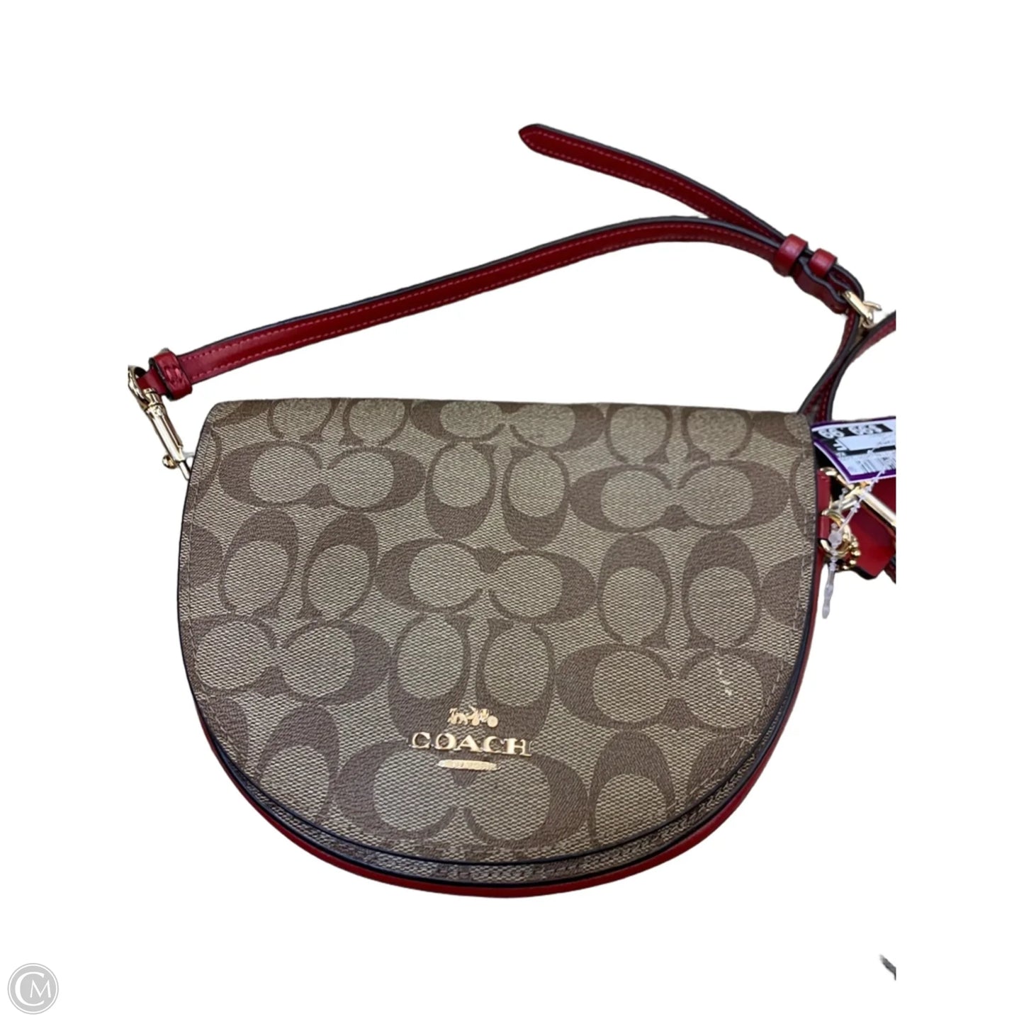 Crossbody Designer By Coach, Size: Small