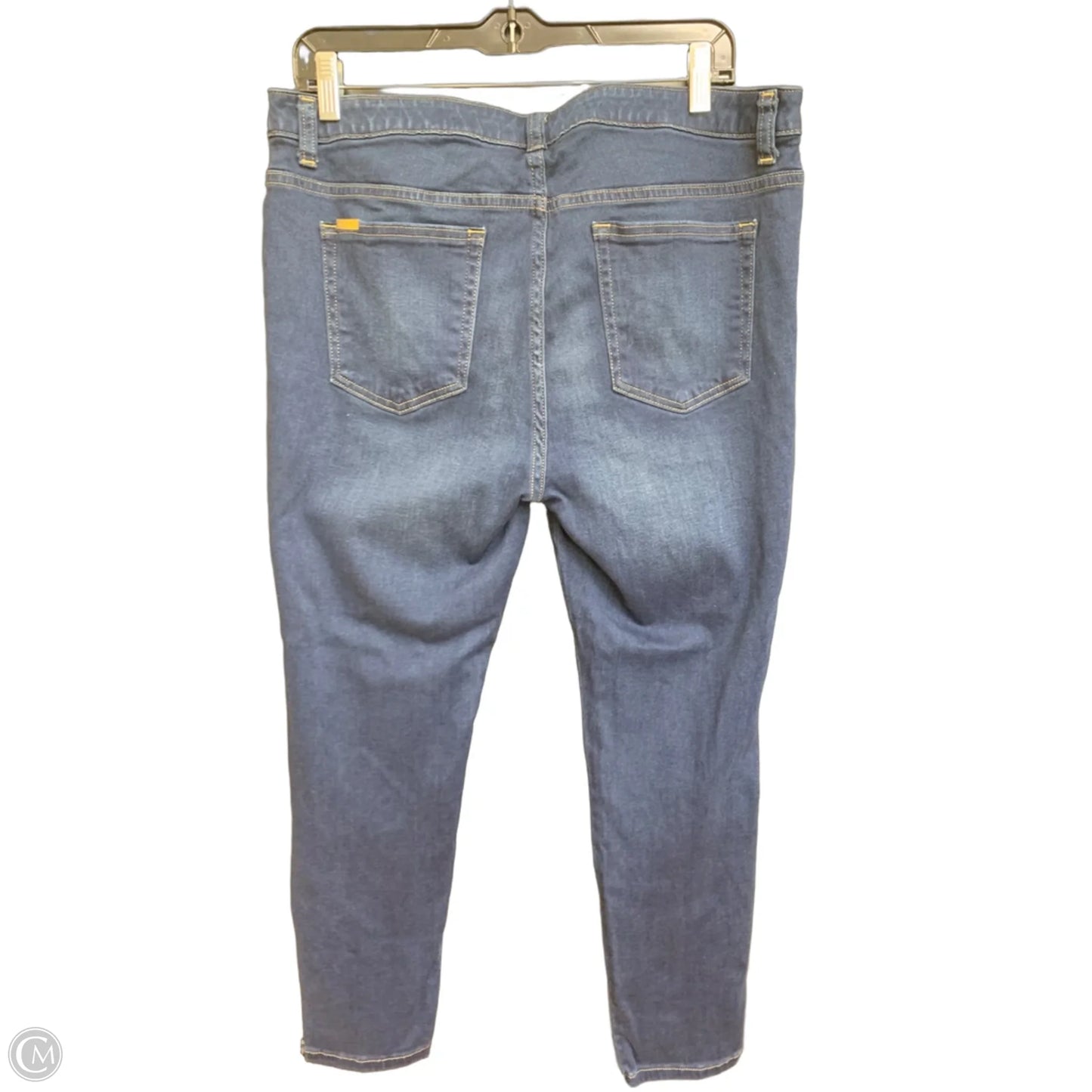 Jeans Skinny By Michael By Michael Kors In Blue Denim, Size: 12