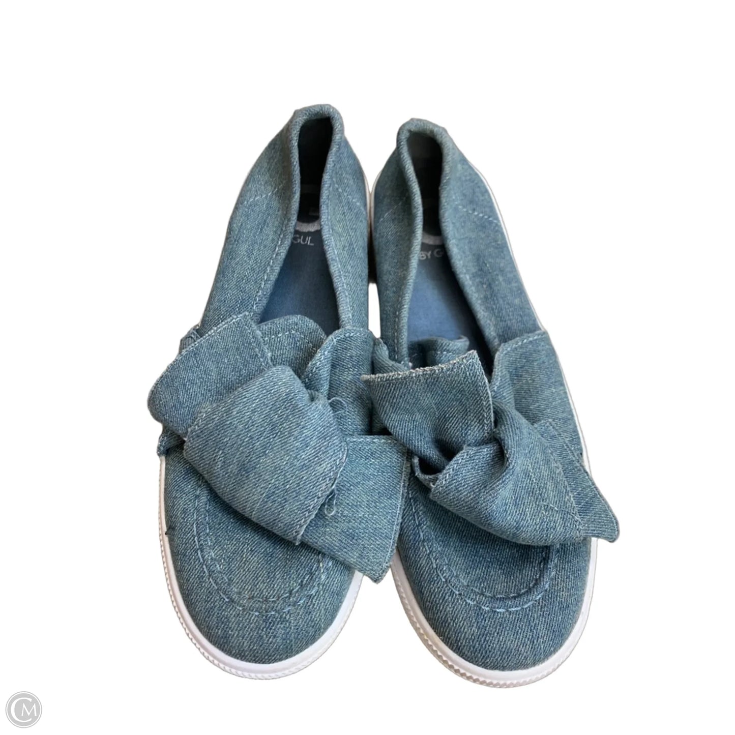 Shoes Sneakers By G By Guess In Blue Denim, Size: 8.5