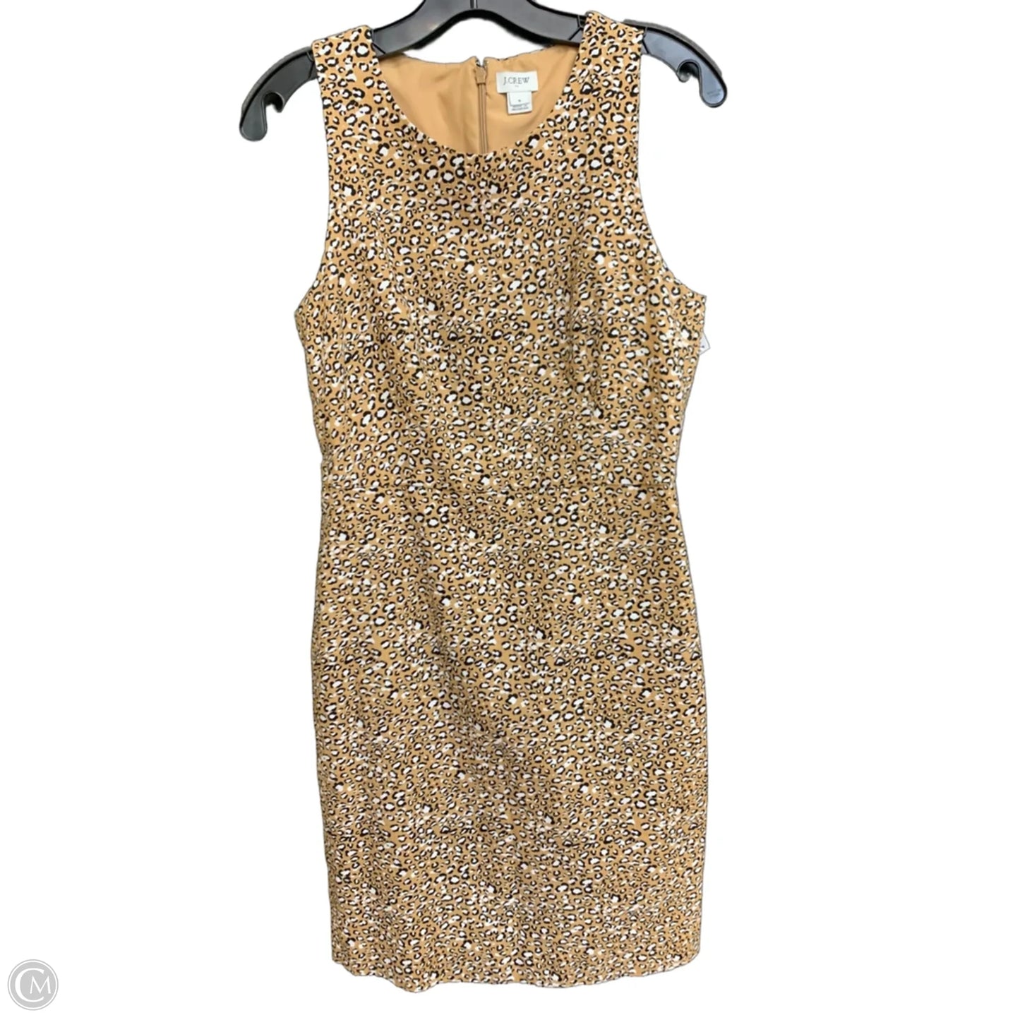 Dress Casual Midi By J. Crew In Animal Print, Size: 6