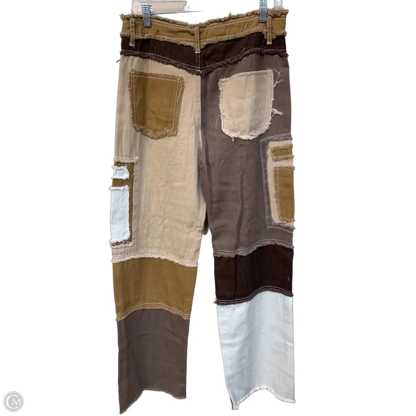 Pants Other By Shein In Brown & Tan, Size: L