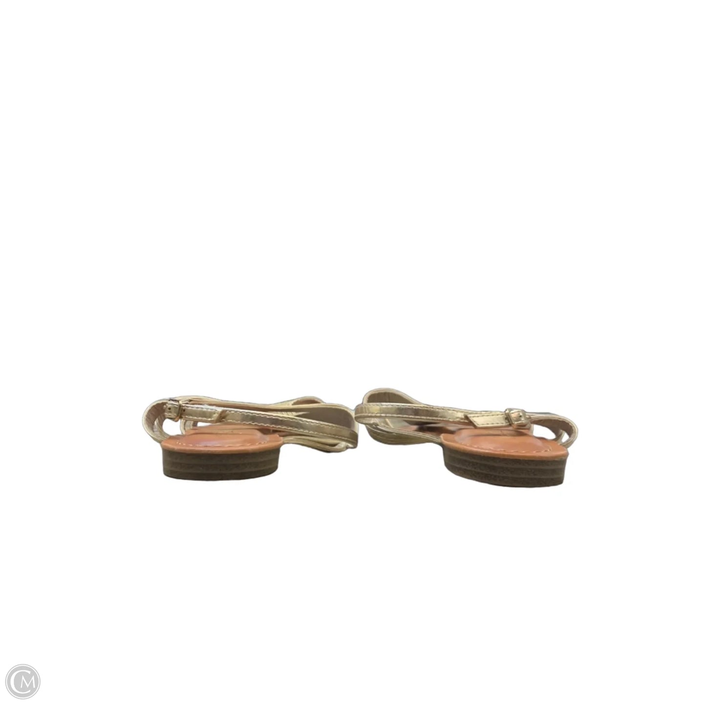 Sandals Flats By Cmf In Gold, Size: 10
