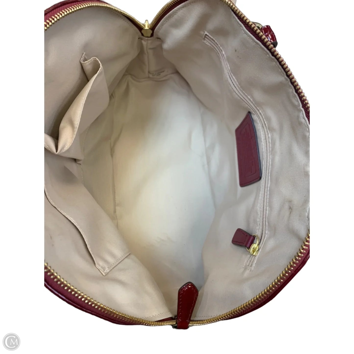 Handbag Designer By Coach, Size: Medium