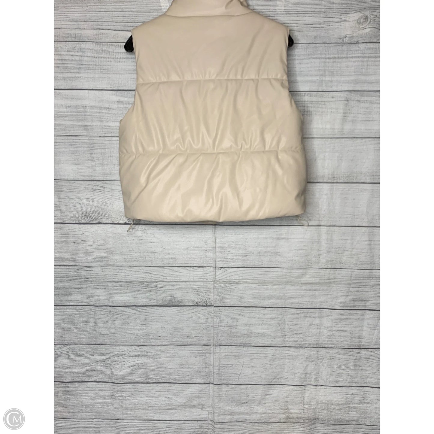Jacket Puffer & Quilted By No Boundaries In Beige, Size: S