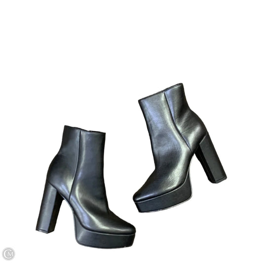 Boots Ankle Heels By Marc Fisher In Black, Size: 11