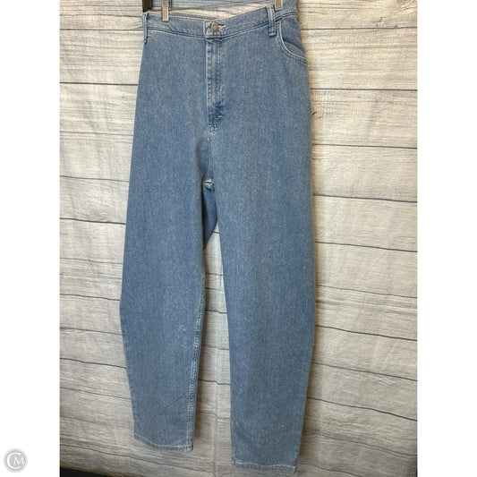 Jeans Straight By Riders In Blue Denim, Size: 24