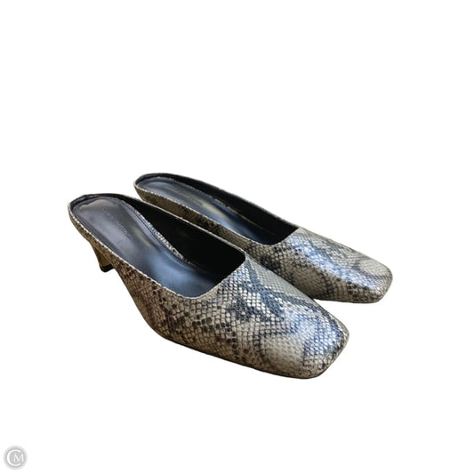 Shoes Heels Kitten By French Connection In Snakeskin Print, Size: 8.5