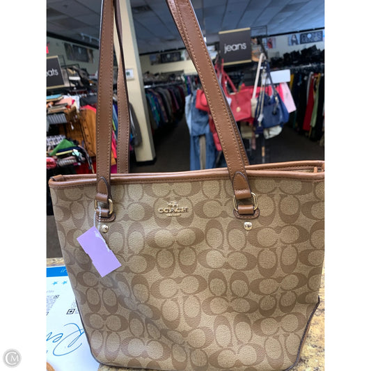 Handbag Designer By Coach, Size: Medium