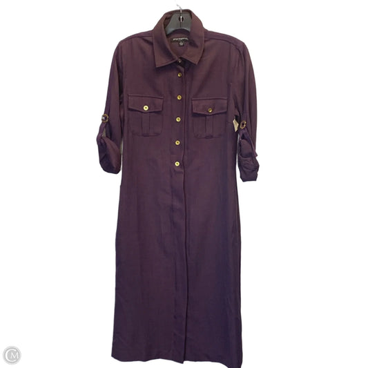 Dress Casual Maxi By Sharagano In Purple, Size: 8